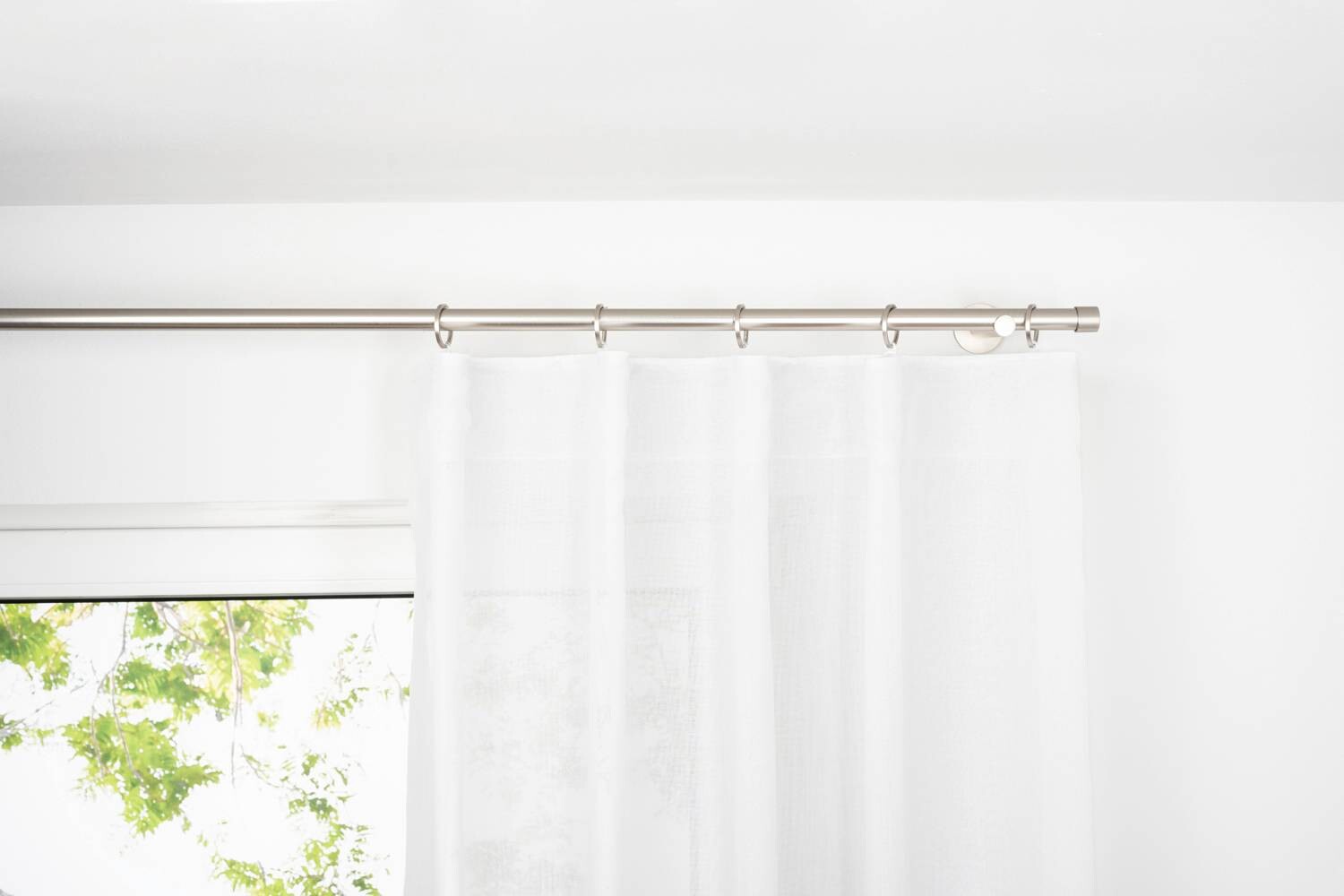 Kombivorhang BREEZE weiß B/L: ca. 135x245 cm