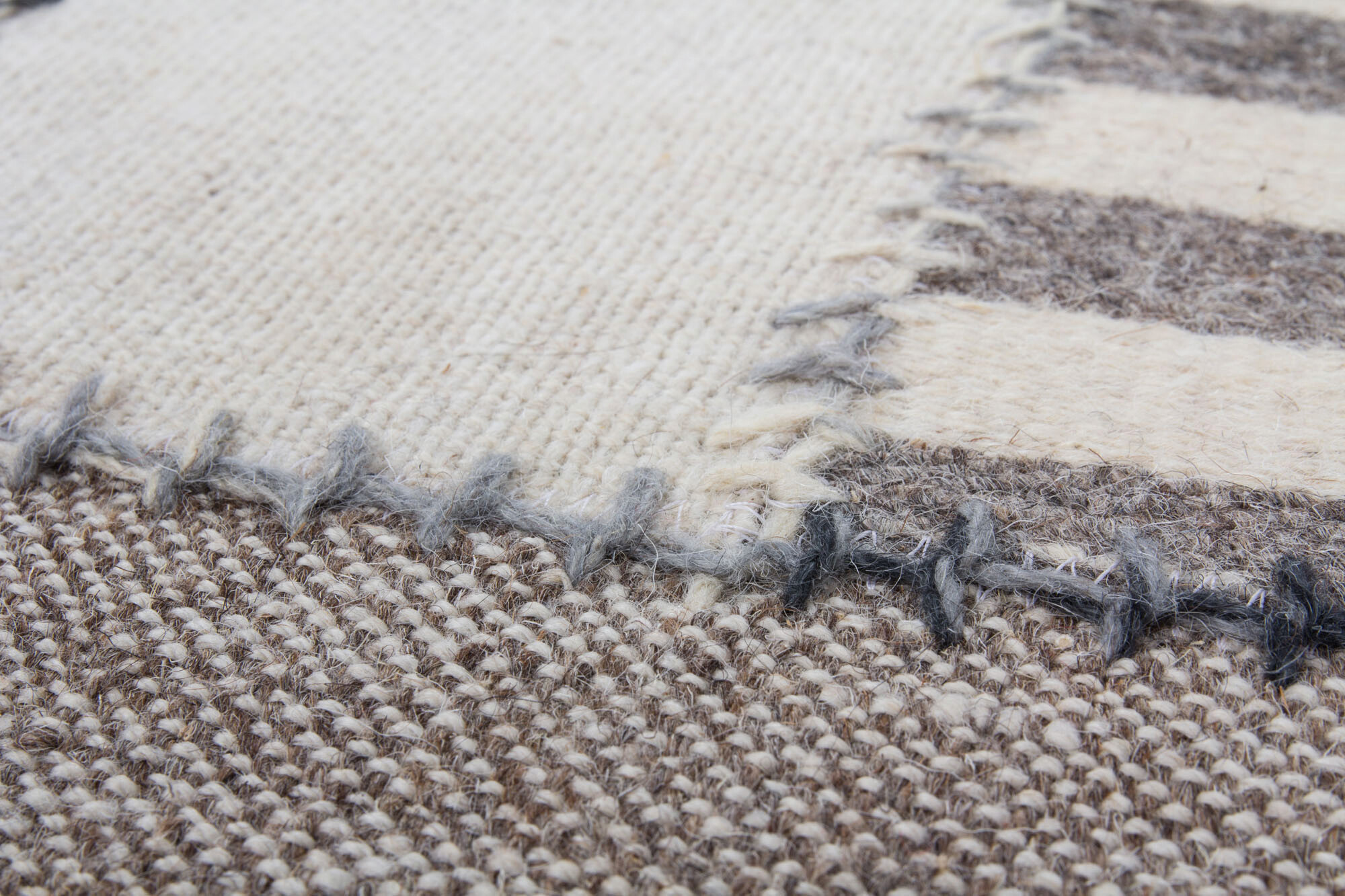 Kayoom Flachgewebeteppich Liana 214 creme B/H/L: ca. 160x1x230 cm