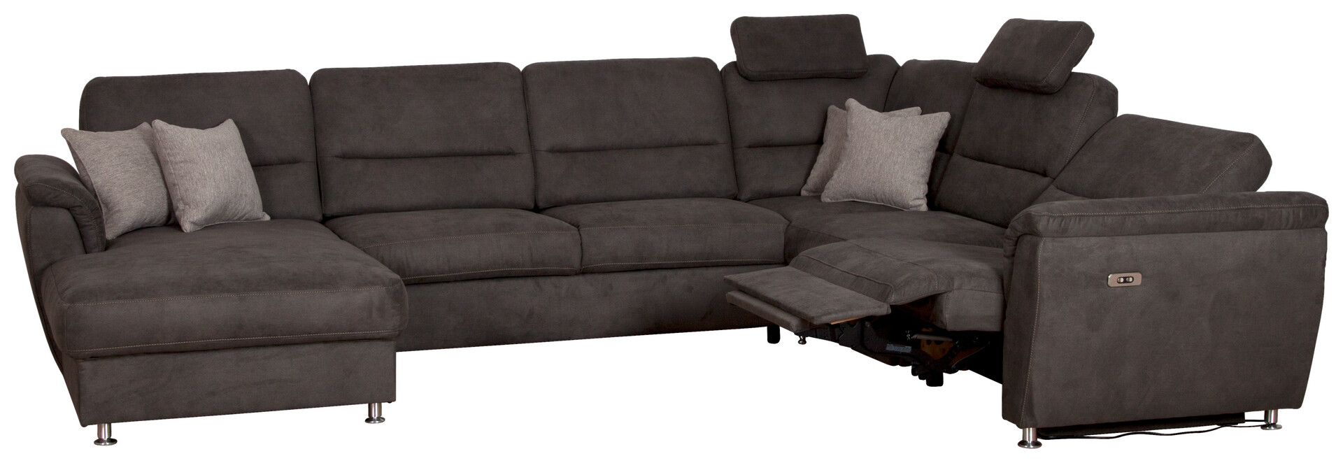 Wohnlandschaft Deva hellgrau