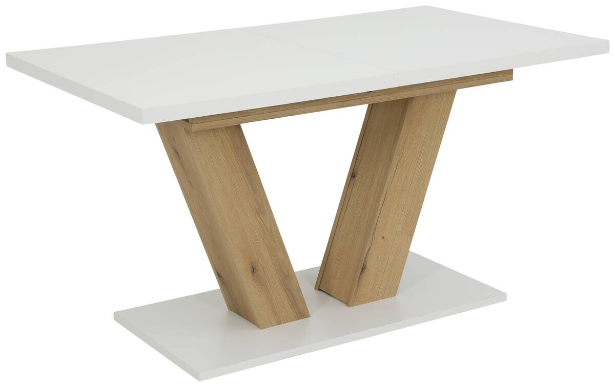 Esstisch Hamm weiß Eiche B/H/T: ca. 180x76x90 cm