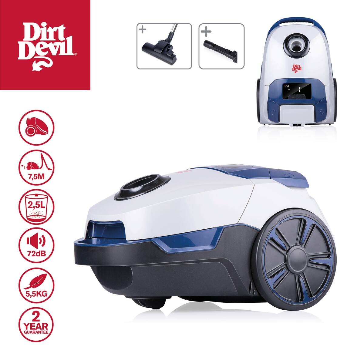 Dirt Devil Bodenstaubsauger DD2002