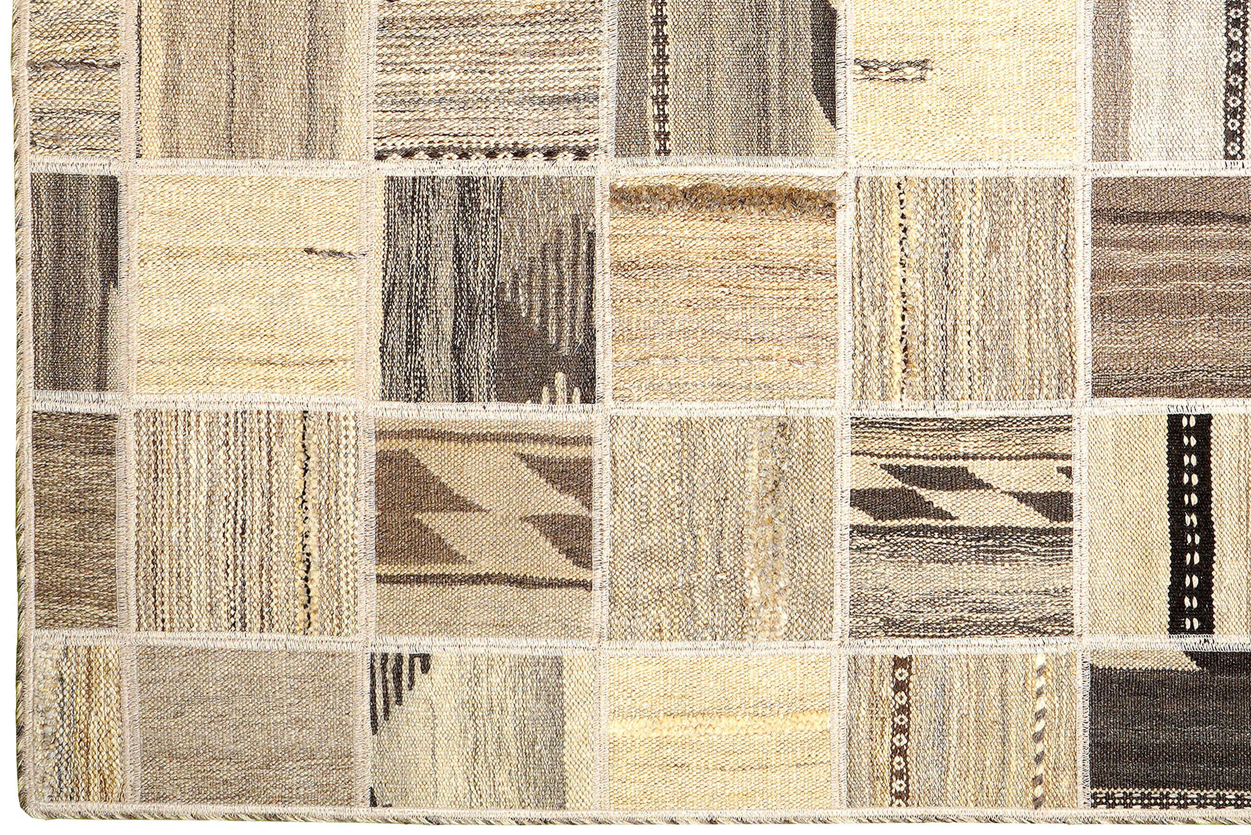 PersaTepp Teppich Kelim Tekkehdouz beige B/H/L: ca. 150x1x200 cm