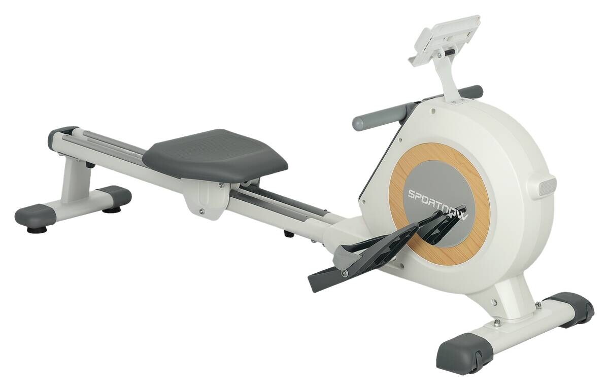 SPORTNOW Rudergerät weiß Kunststoff B/H/L: ca. 45x64x150 cm