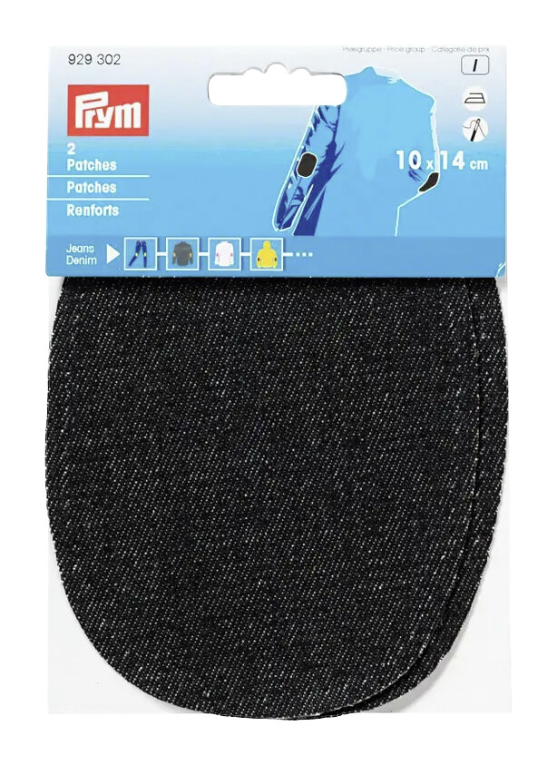 Prym Patches schwarz 2 Packstücke