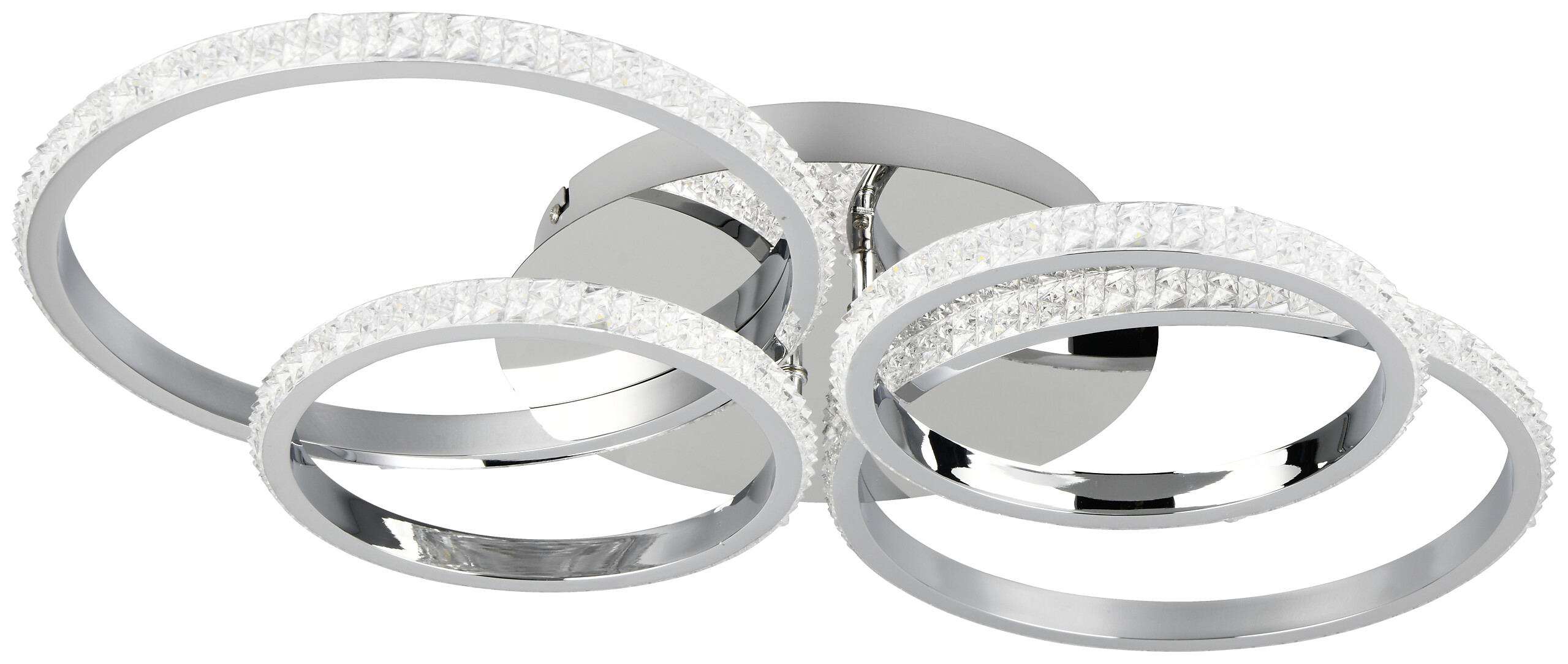 Reality LED-Deckenleuchte Cires Chrom Metall B/H/L: ca. 8,5x49,5x65,5 cm