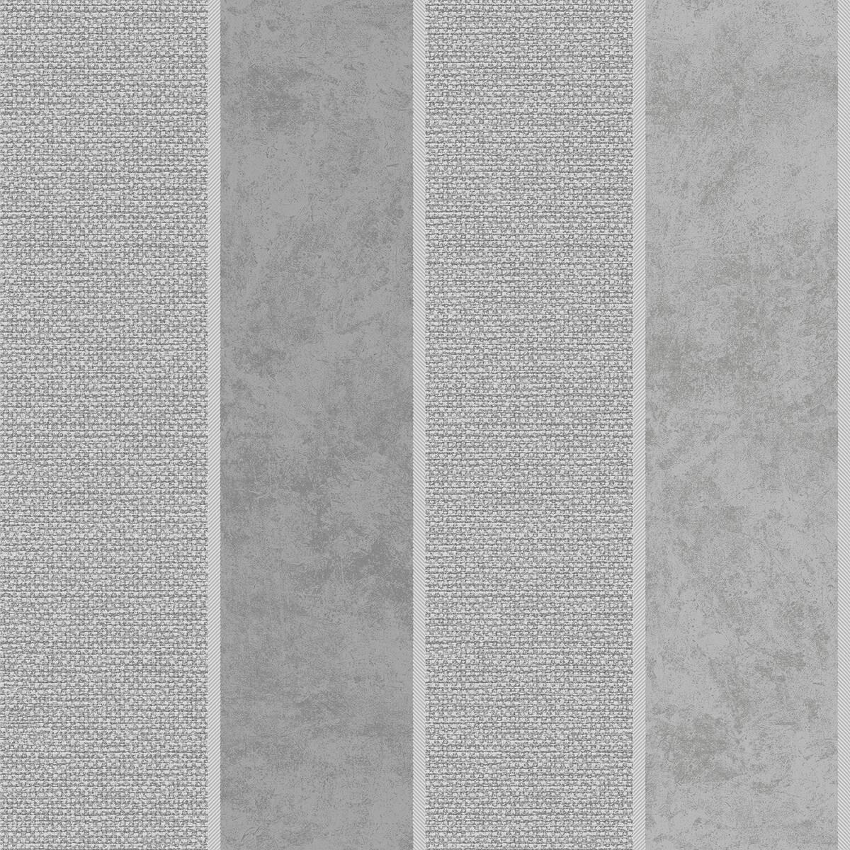 Vinyltapete Streifen grau dunkelgrau B/L: ca. 53x1005 cm