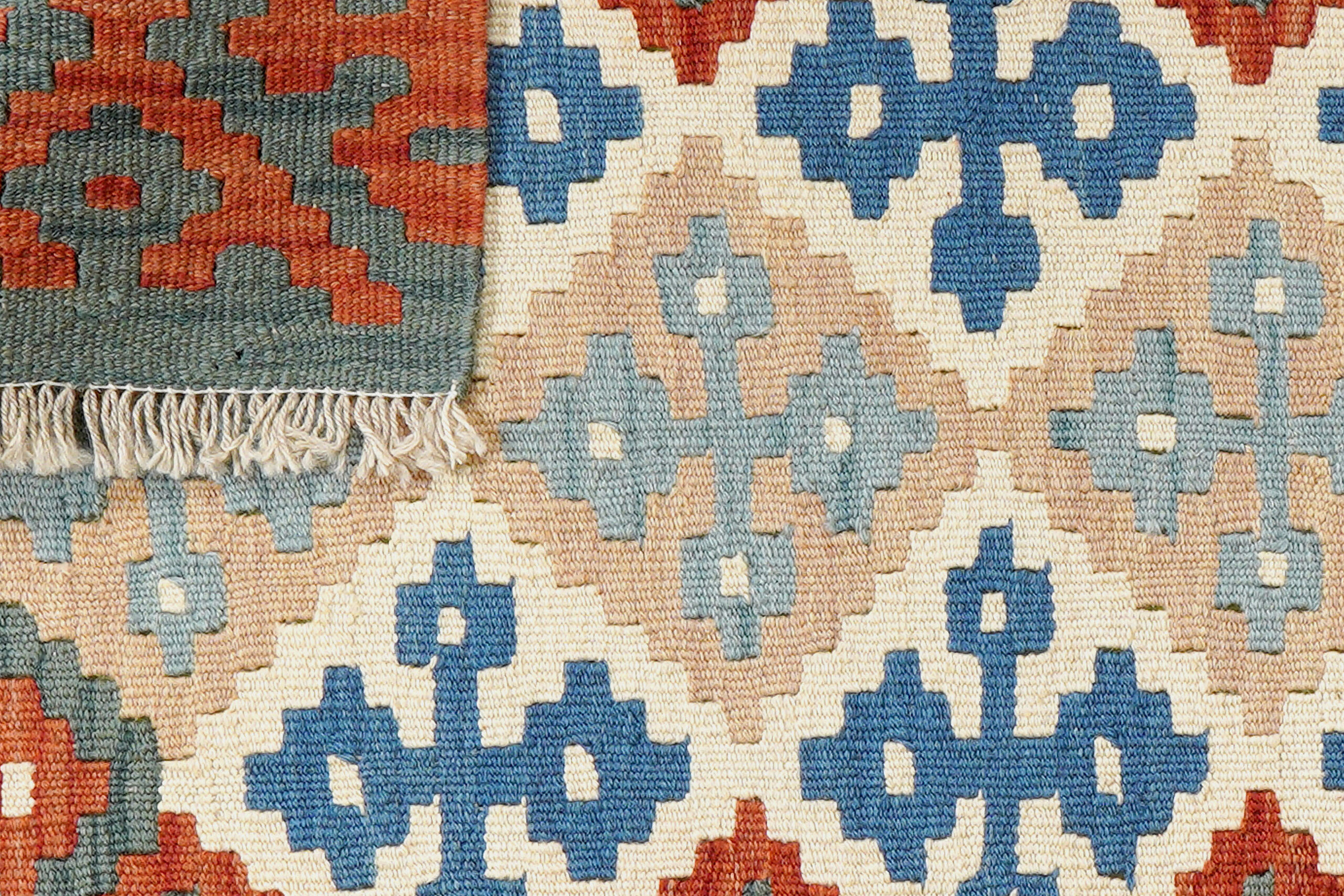 PersaTepp Teppich Kelim Gashgai bunt B/H/L: ca. 87x1x123 cm