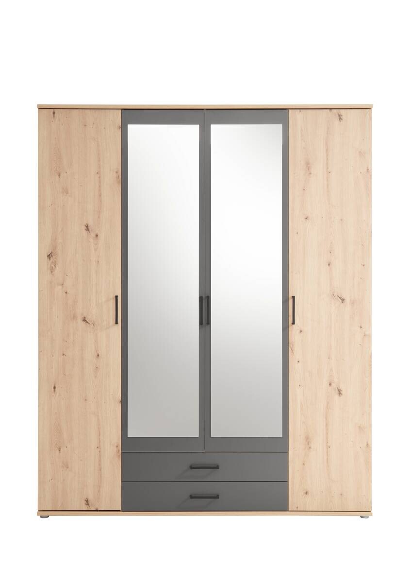 Kleiderschrank Eiche Artisan Nachbildung B/H/T: ca. 159x197x54 cm Kleiderschrank Eiche Artisan Nachbildung B/H/T: ca. 159x197x54 cm