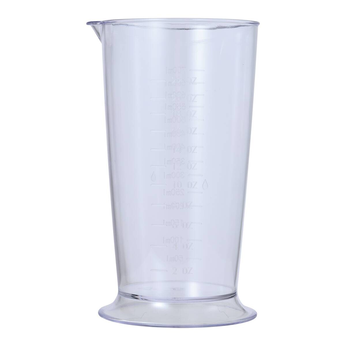 BERGNER Stabmixer weiß Edelstahl B/H/L: ca. 14x24,5x24 cm