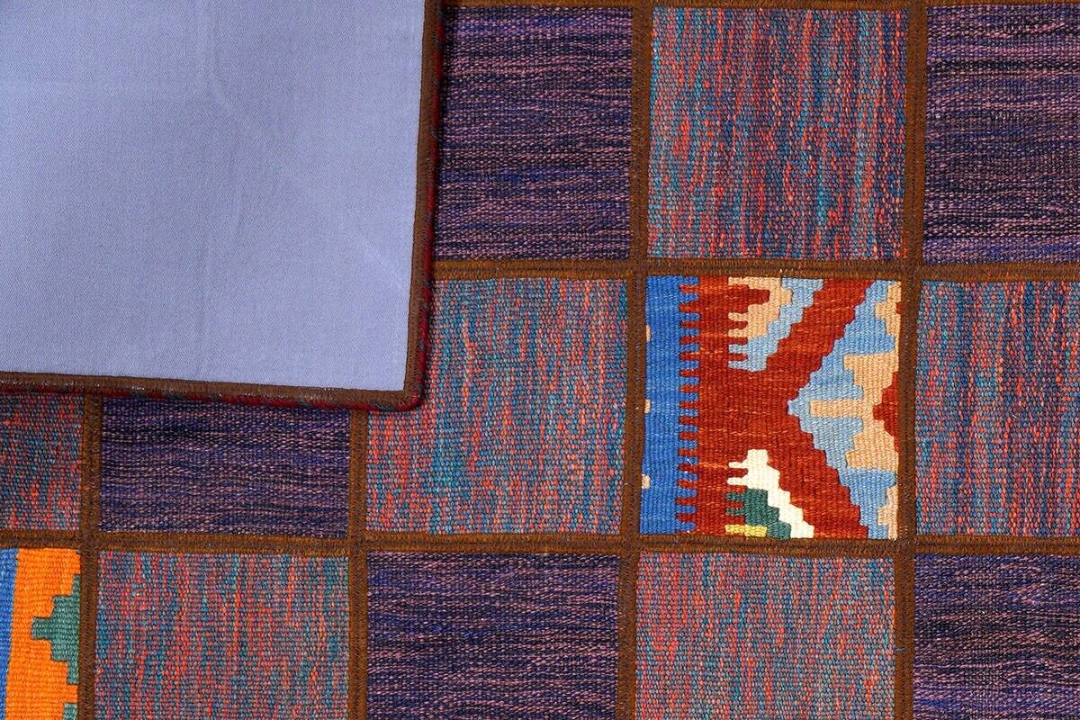 PersaTepp Teppich Kelim Tekkehdouz bunt B/H/L: ca. 150x1x200 cm