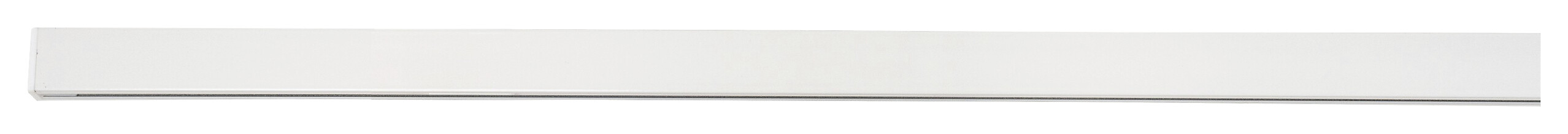 ondeco Gardinenschiene smart weiß Metall L: ca. 120 cm 1.0 Läufe