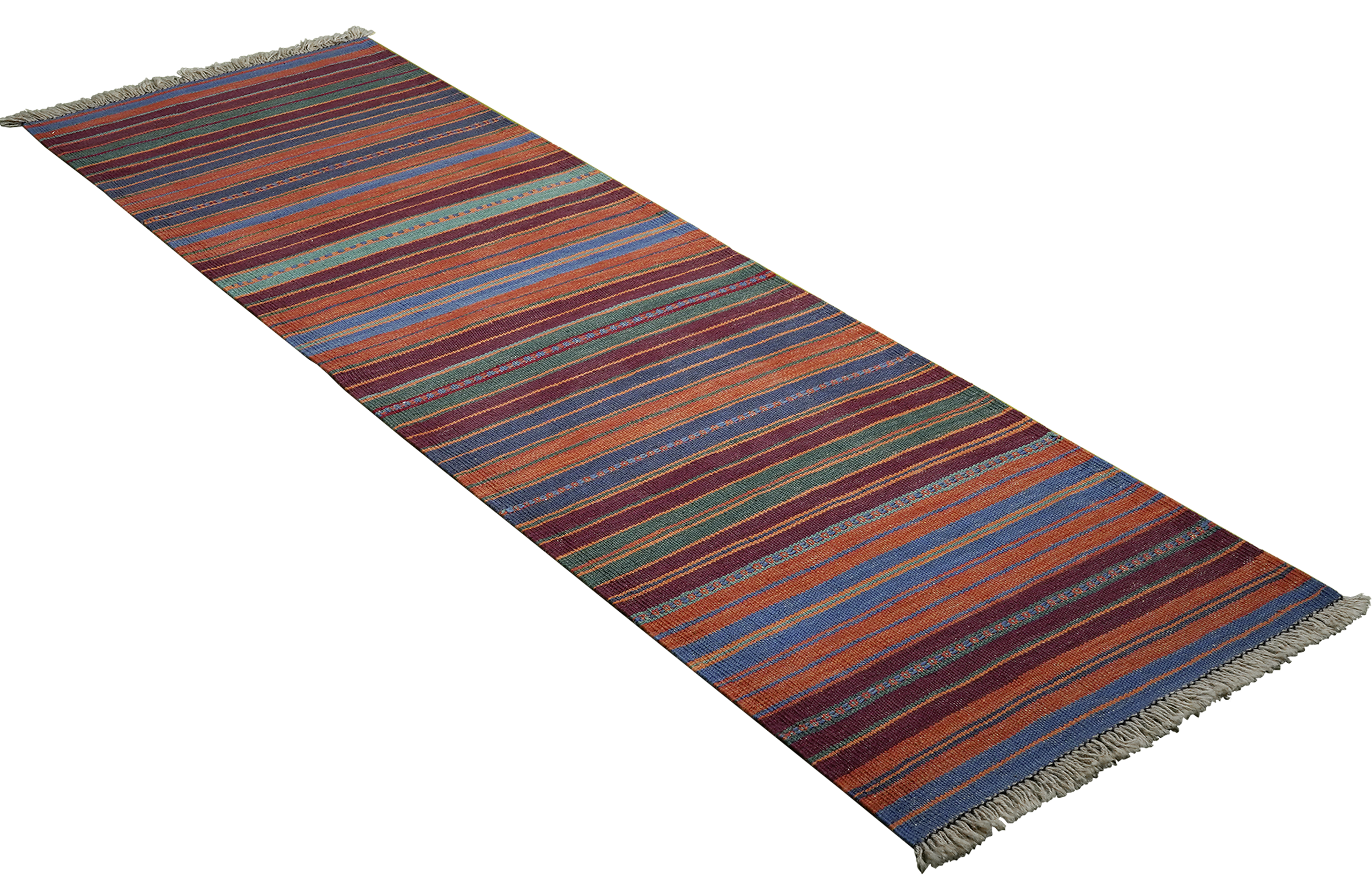 PersaTepp Teppich Kelim Gashgai bunt B/H/L: ca. 60x1x198 cm