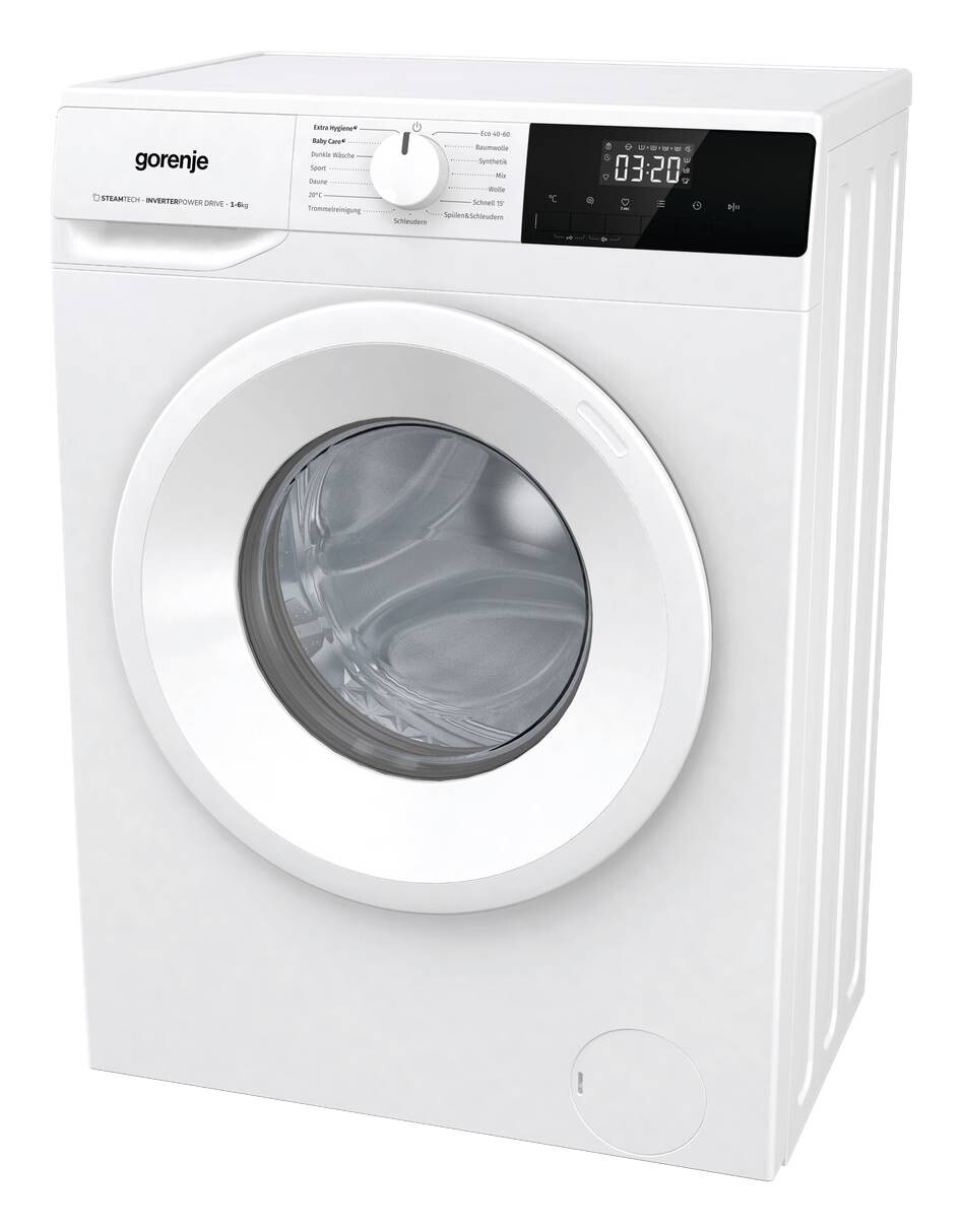 Gorenje Waschmaschine WNHPI62SCPS/DE weiß B/H/T: ca. 60x85x45 cm ca. 6 kg