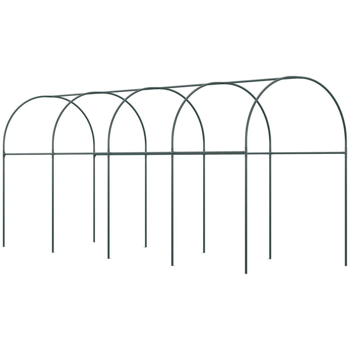 Outsunny Tomatengewächsüberdachung B/H/L: ca. 120x170x400 cm