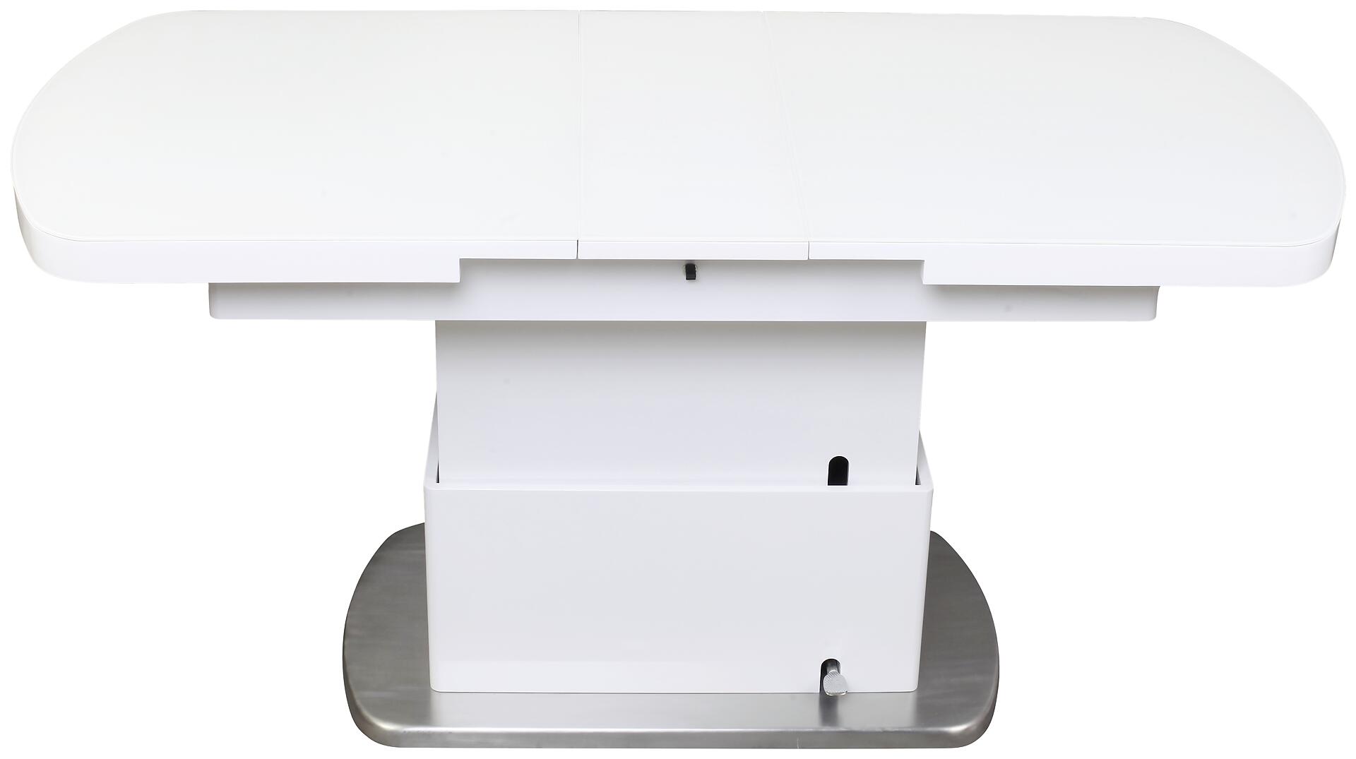 Couchtisch Levi weiß MDF B/H/T: ca. 135x50x75 cm