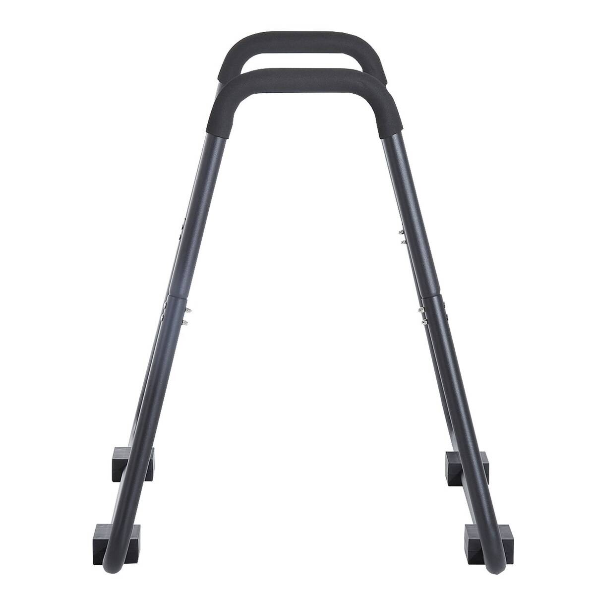 HOMCOM Dipstation schwarz Stahl B/H/L: ca. 81x96,5x90 cm