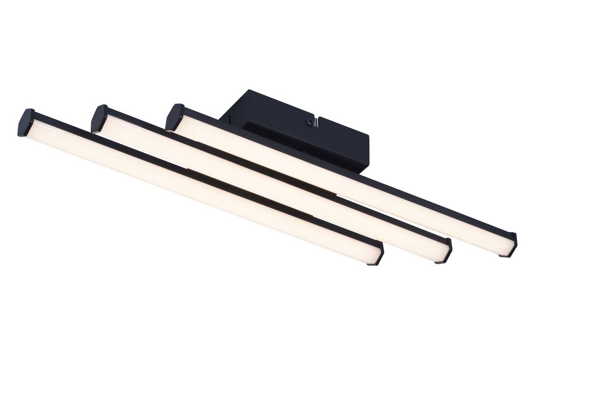 POCOline LED-Deckenleuchte Zehra schwarz Kunststoff B/H/L: ca. 10x5x44,5 cm POCOline LED-Deckenleuchte Zehra schwarz Kunststoff B/H/L: ca. 10x5x44,5 cm