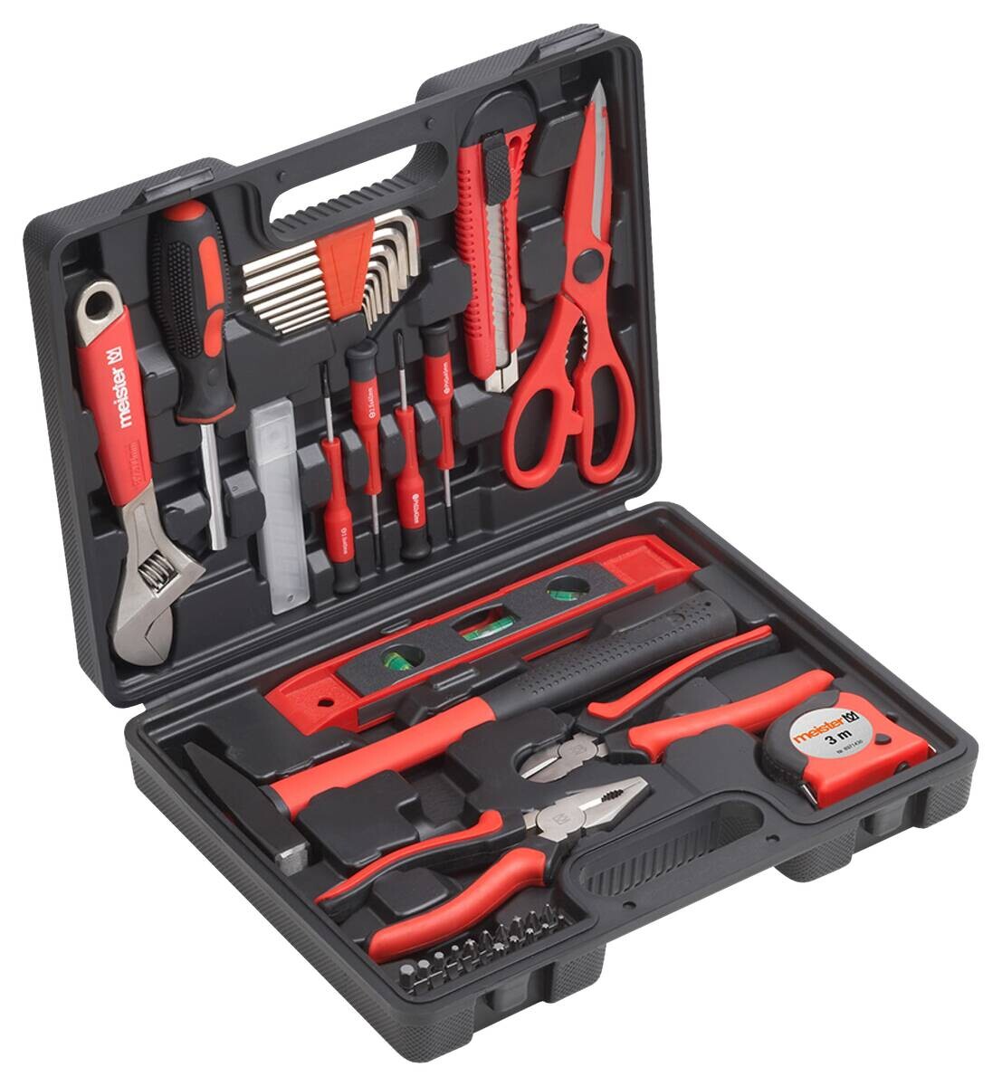 Meister Werkzeugkoffer 44 tlg.