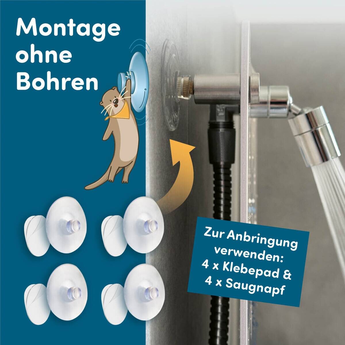 fredis Kinderdusche mehrfarbig