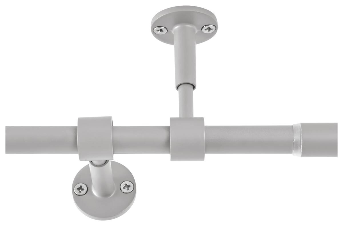 ondeco Stilgarnituren Cool-Gray Metall L: ca. 400 cm ausziehbar von ca. 210 bis 400 cm 1.0 Läufe