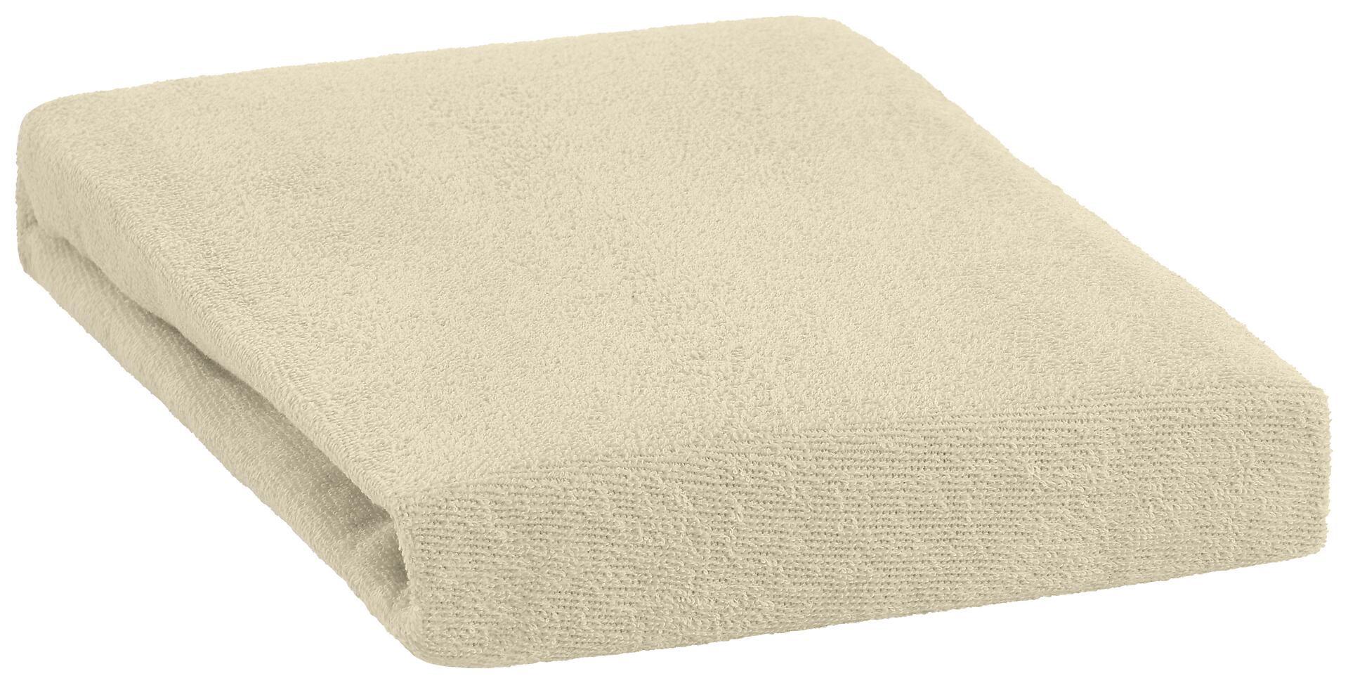 Frottee Spannbetttuch