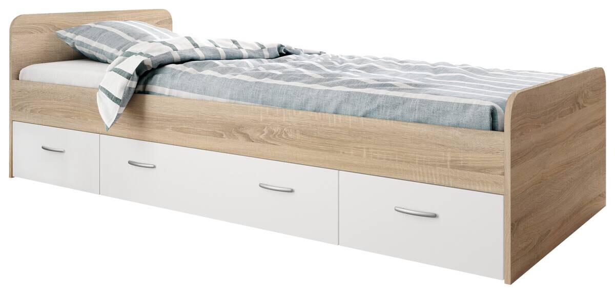 Jugendbett Eiche Sonoma Nachbildung