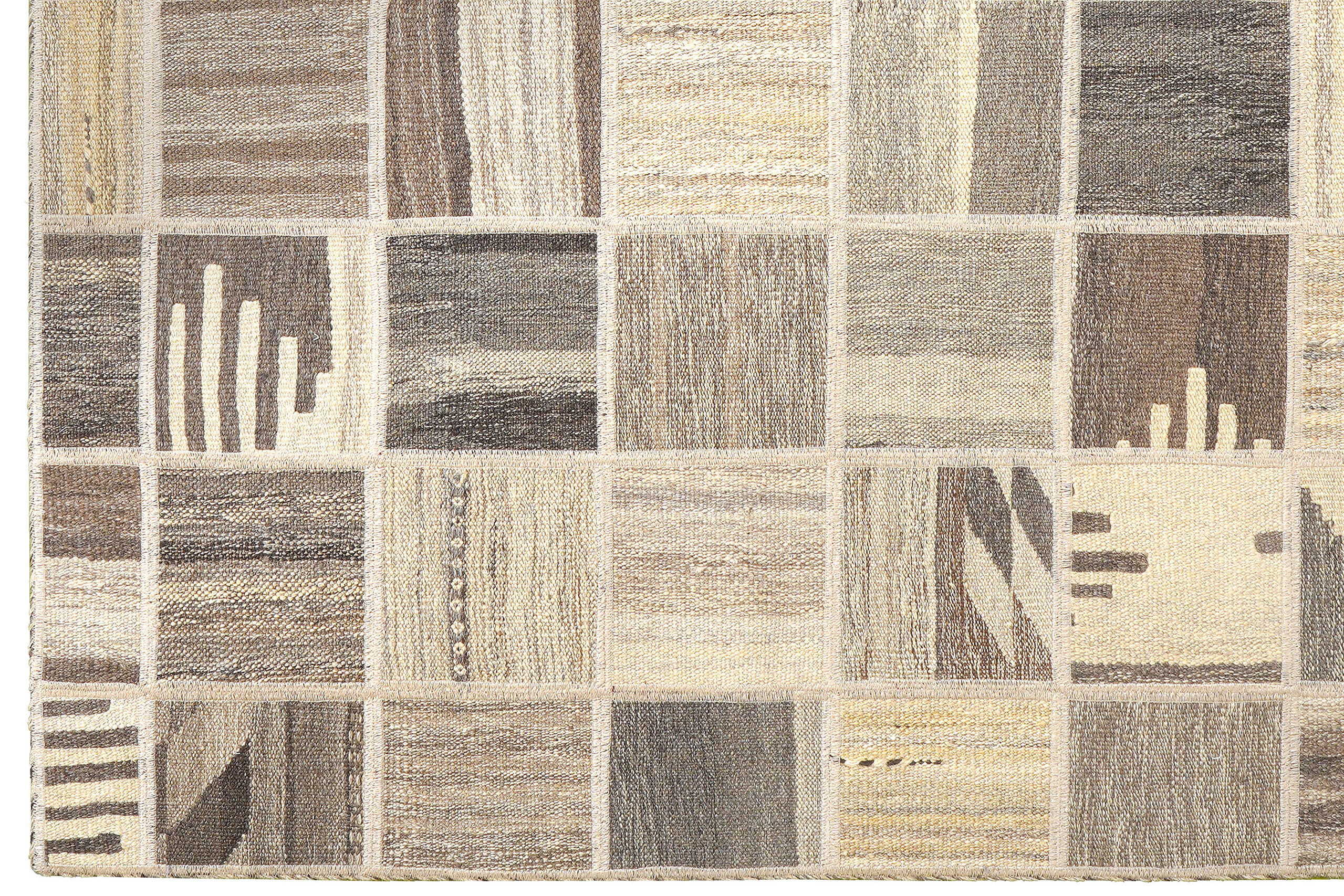 PersaTepp Teppich Kelim Tekkehdouz beige B/H/L: ca. 150x1x200 cm