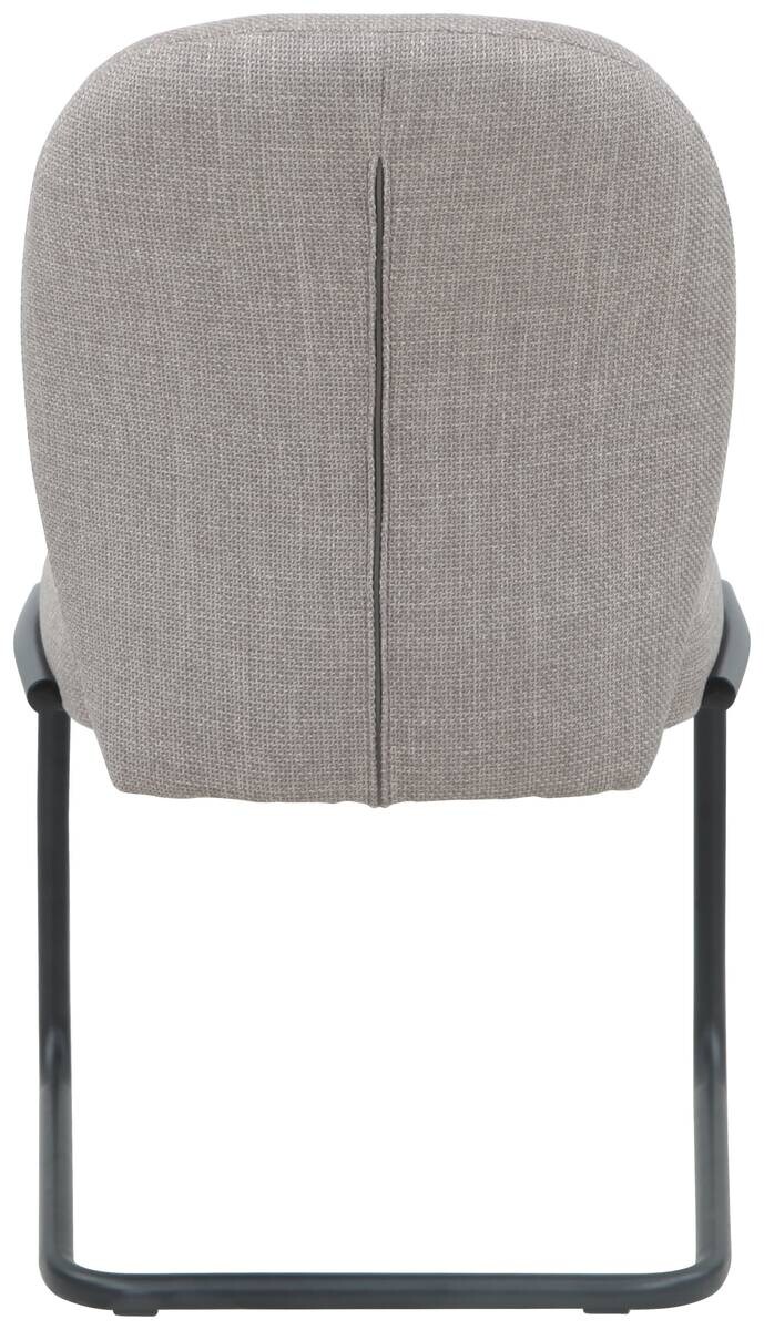 Schwingstuhl Karen II, 2er-Set schlamm Webstoff B/H/T: ca. 53x90x62 cm