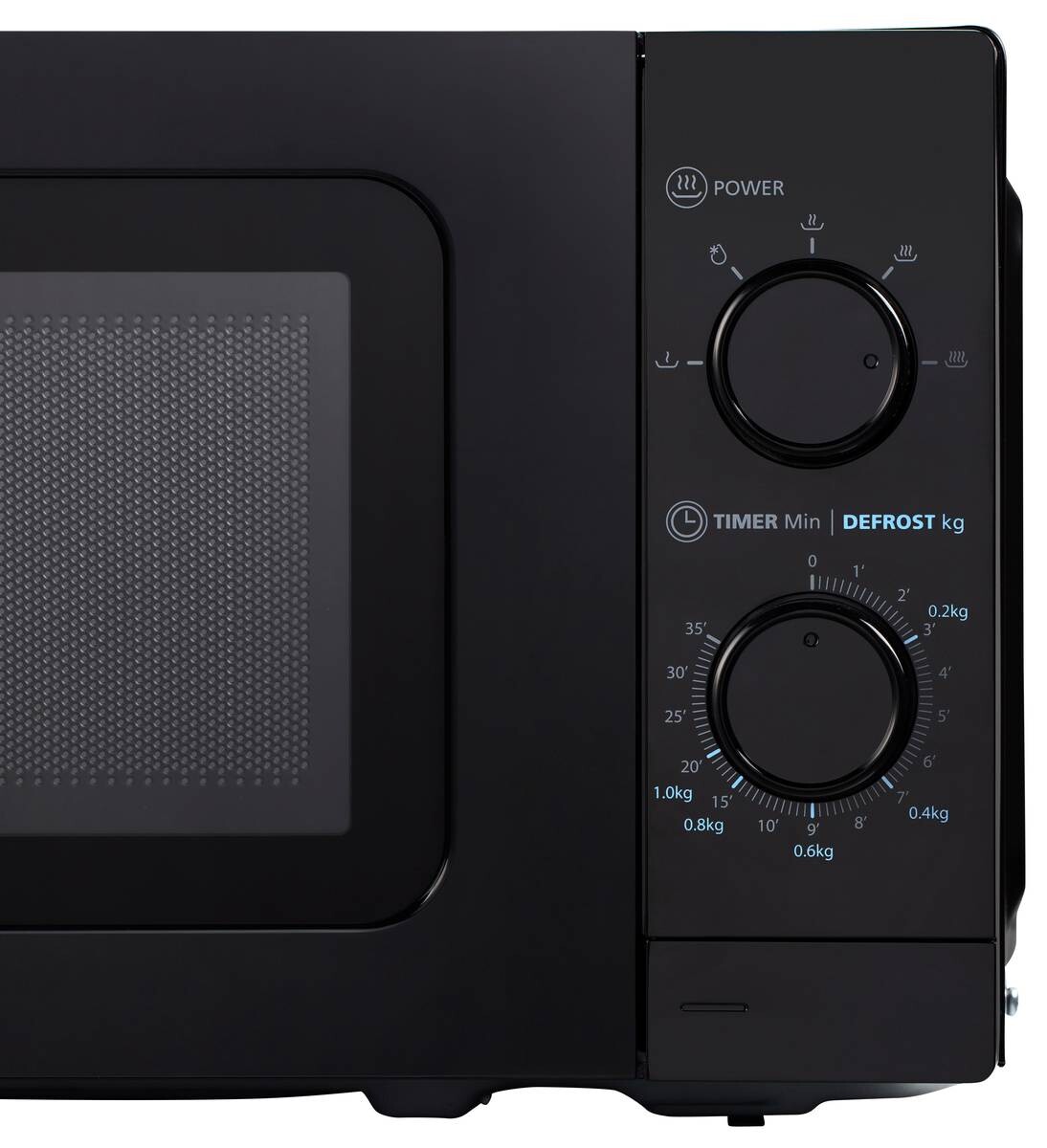 POCOline Mikrowelle MM720C2GX-PM schwarz Metall B/H/T: ca. 44x26x33 cm ca. 20 l