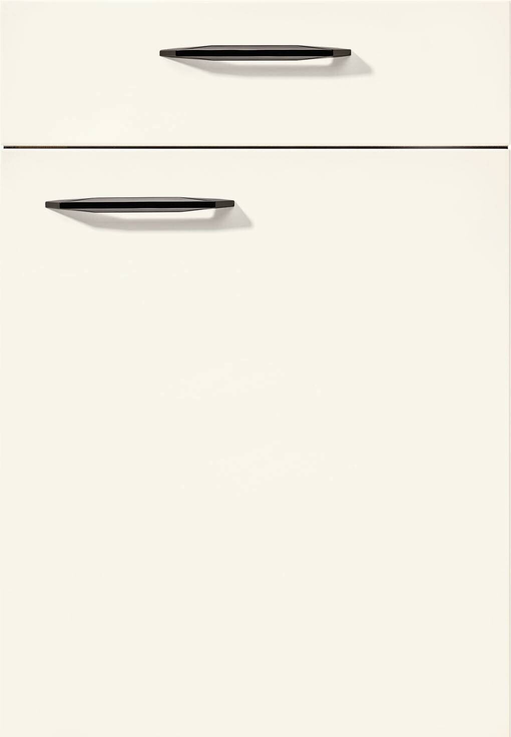 nobilia Küchenblock Novalux Alpinweiß Hochglanz B/H/T: ca. 320x208,8x60 cm