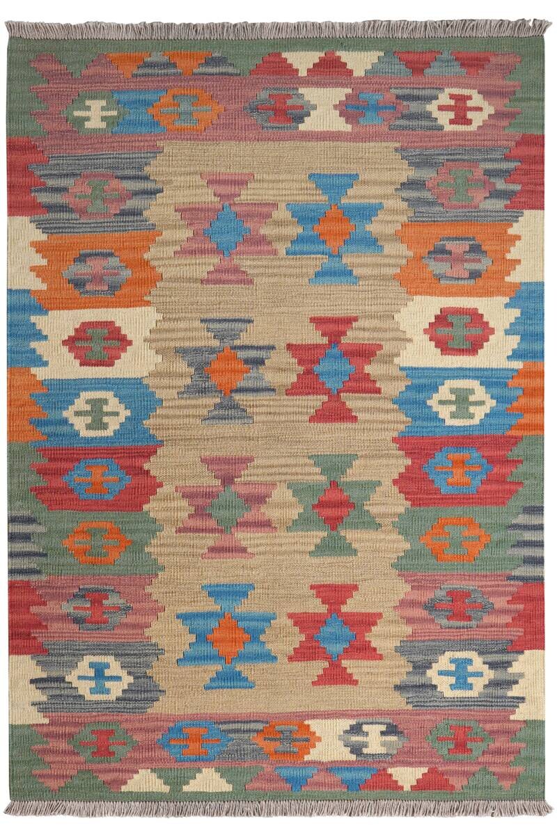 PersaTepp Teppich Kelim Gashgai bunt B/H/L: ca. 104x1x147 cm