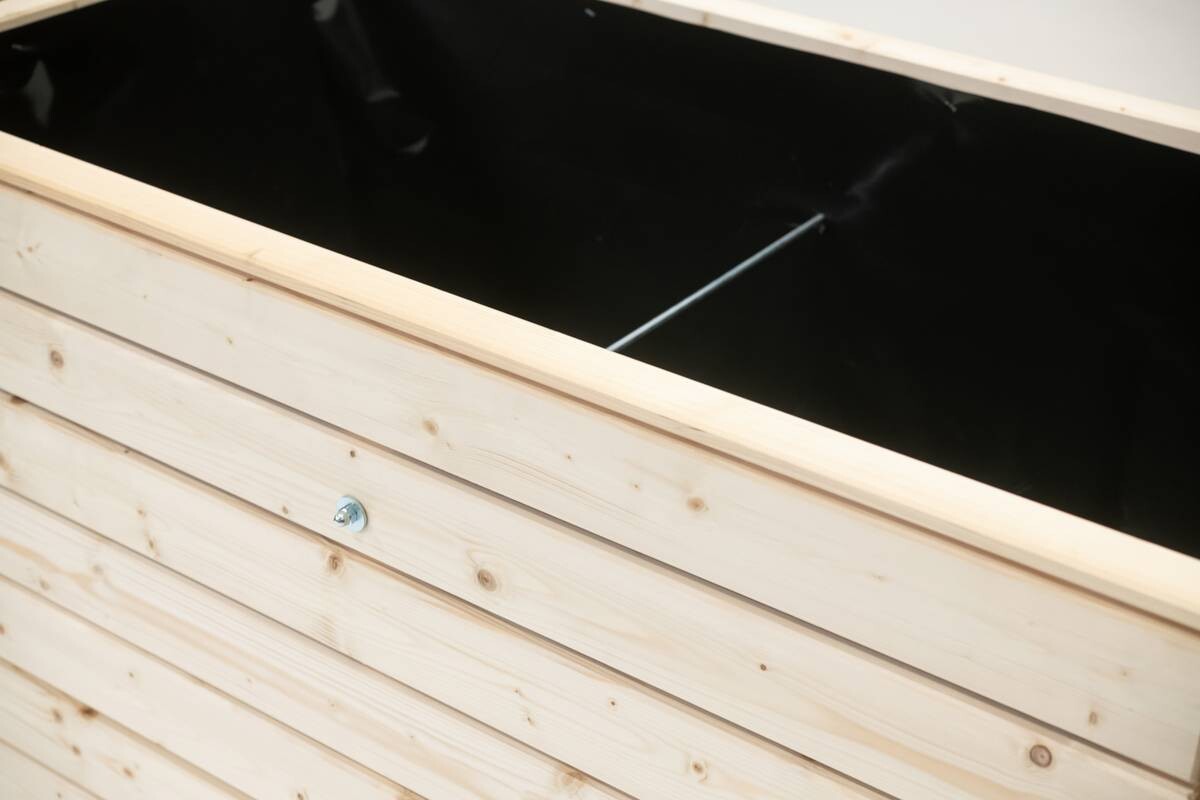 Westmann Hochbeet Fichte L natur Fichte B/H/L: ca. 70x90x130 cm