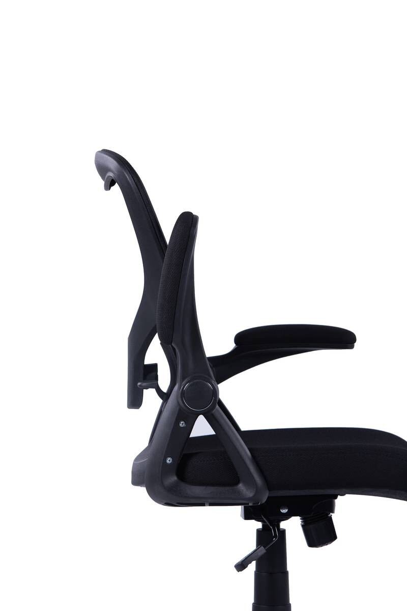 Chefsessel FLEX schwarz schwarz schwarz Webstoff Netzstoff Kunststoff