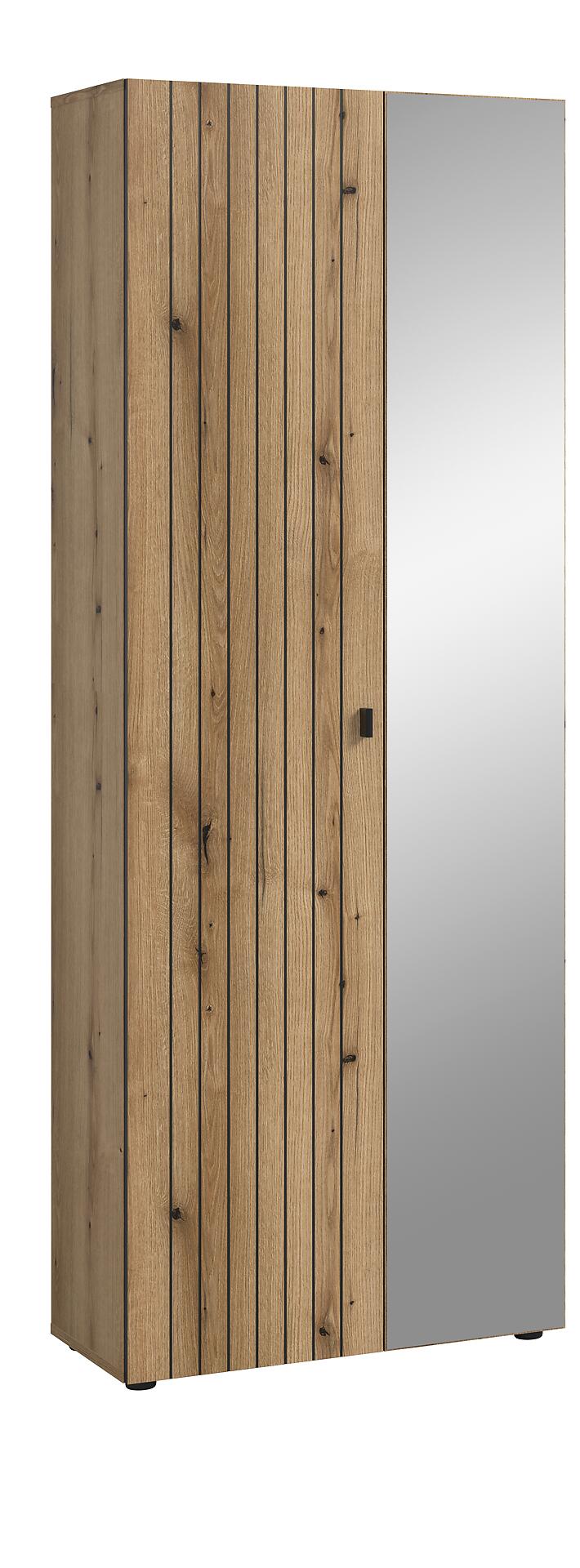 Garderobenschrank STATION Evoke Oak Nachbildung B/H/T: ca. 70x192x37 cm Garderobenschrank STATION Evoke Oak Nachbildung B/H/T: ca. 70x192x37 cm