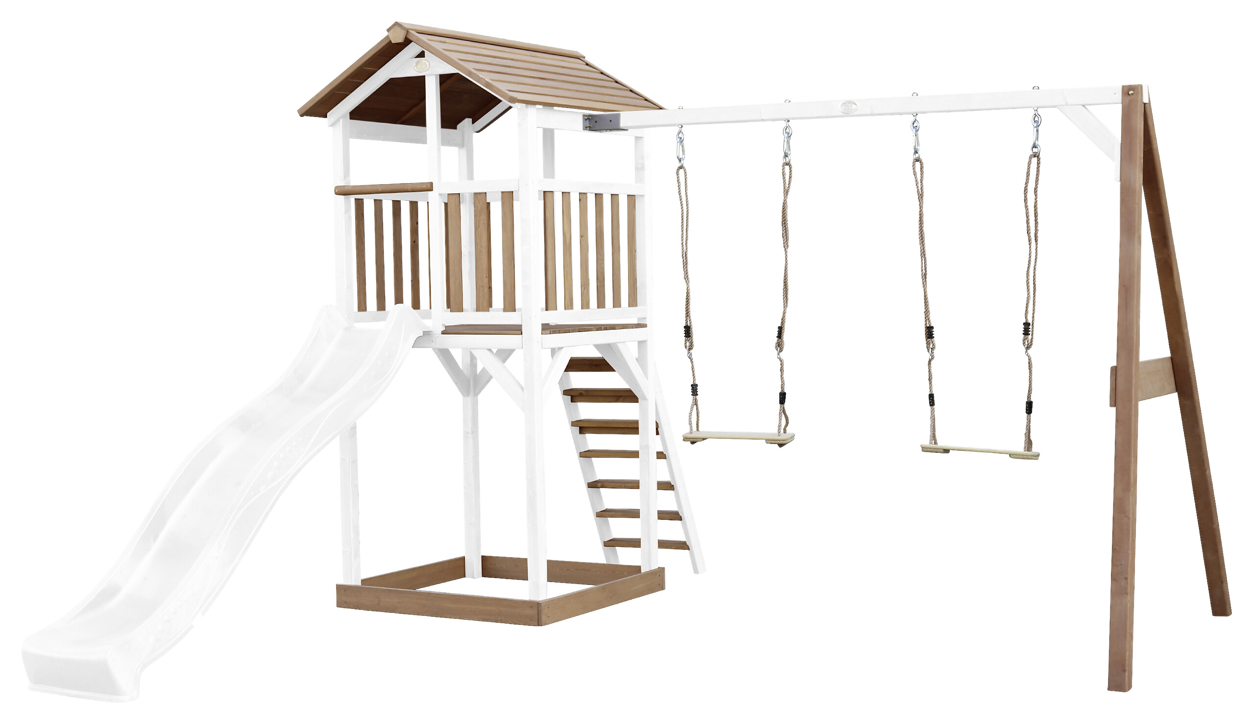 AXI Spielturm Beach Tower braun B/H/L: ca. 357x242x349 cm