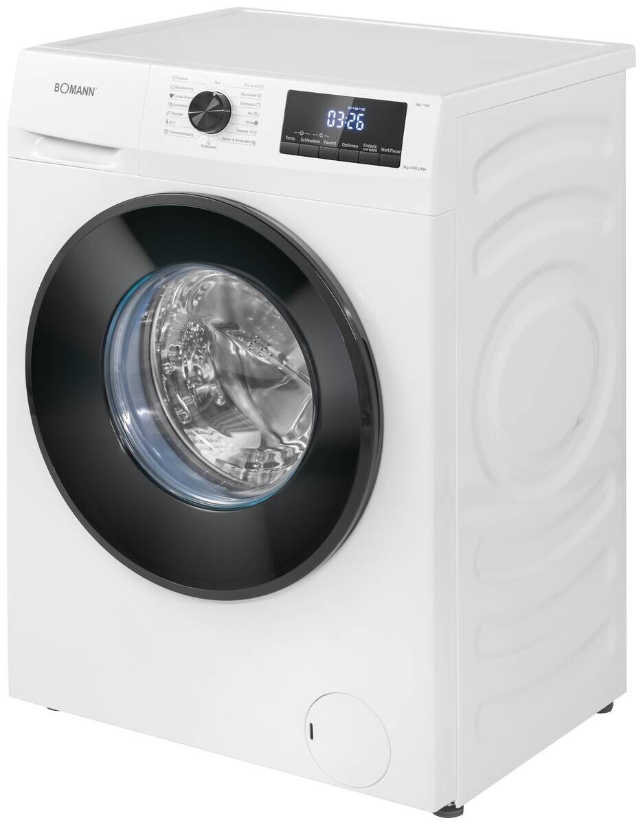 Bomann Waschmaschine WA 7185 weiß B/H/T: ca. 60x85x54 cm ca. 8 kg