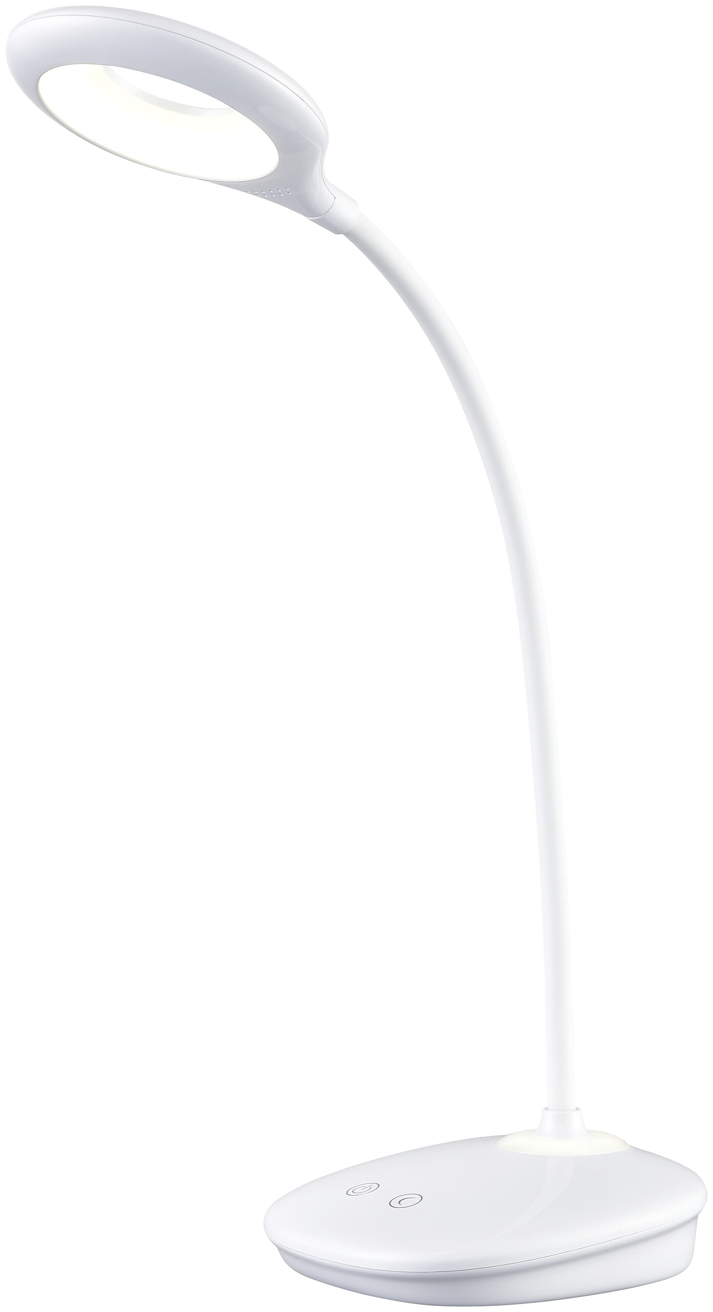 POCOline Schreibtischleuchte Matteo weiß Kunststoff H: ca. 44 cm