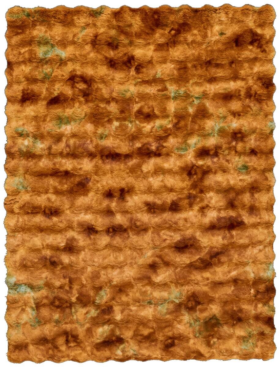 Fellimitat Moyo Batik gold B/L: ca. 160x230 cm