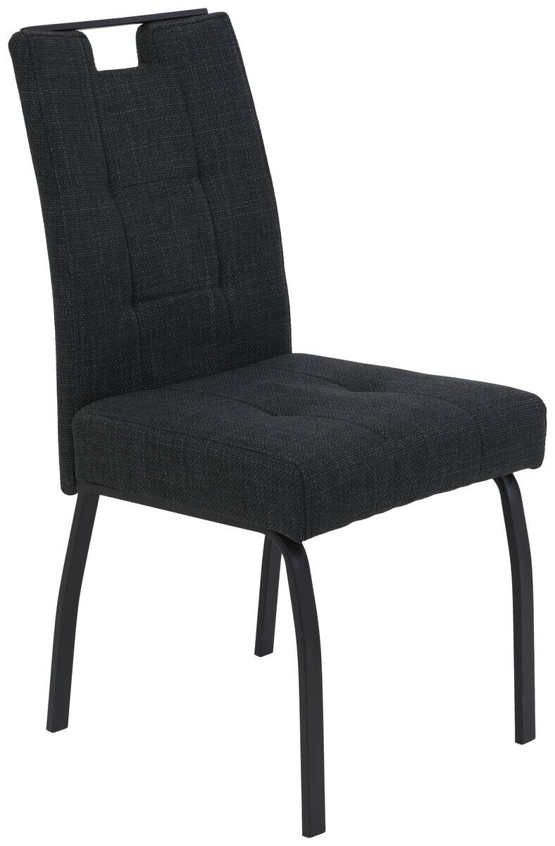 Stuhl Linz anthrazit Microfaser