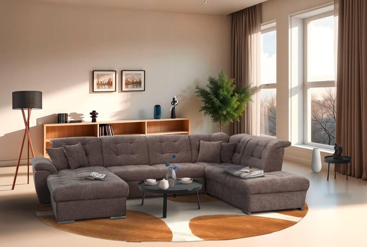 Wohnlandschaft Bilbao B/T: ca. 210x249 cm