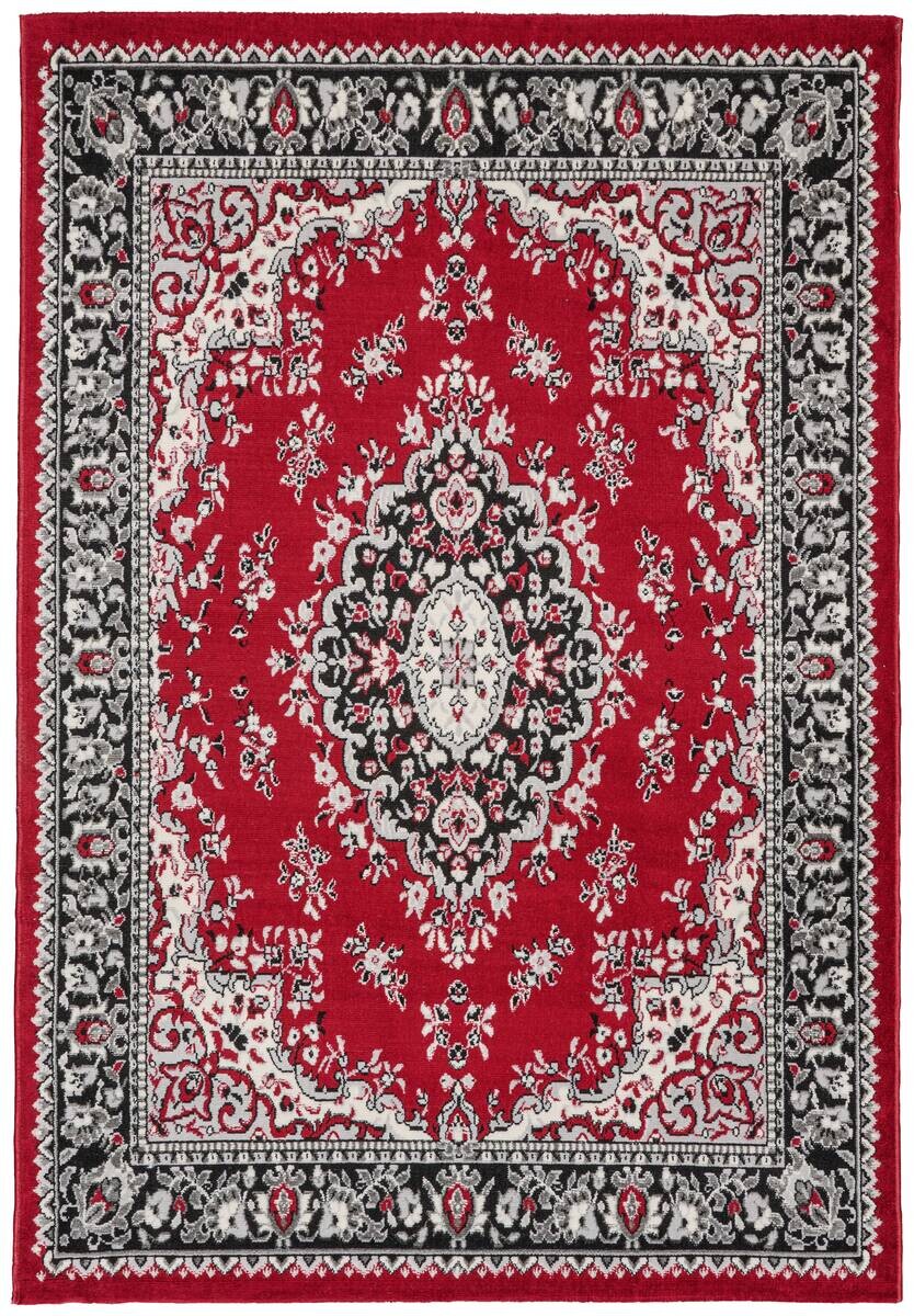 Webteppich Manila rot B/L: ca. 200x280 cm