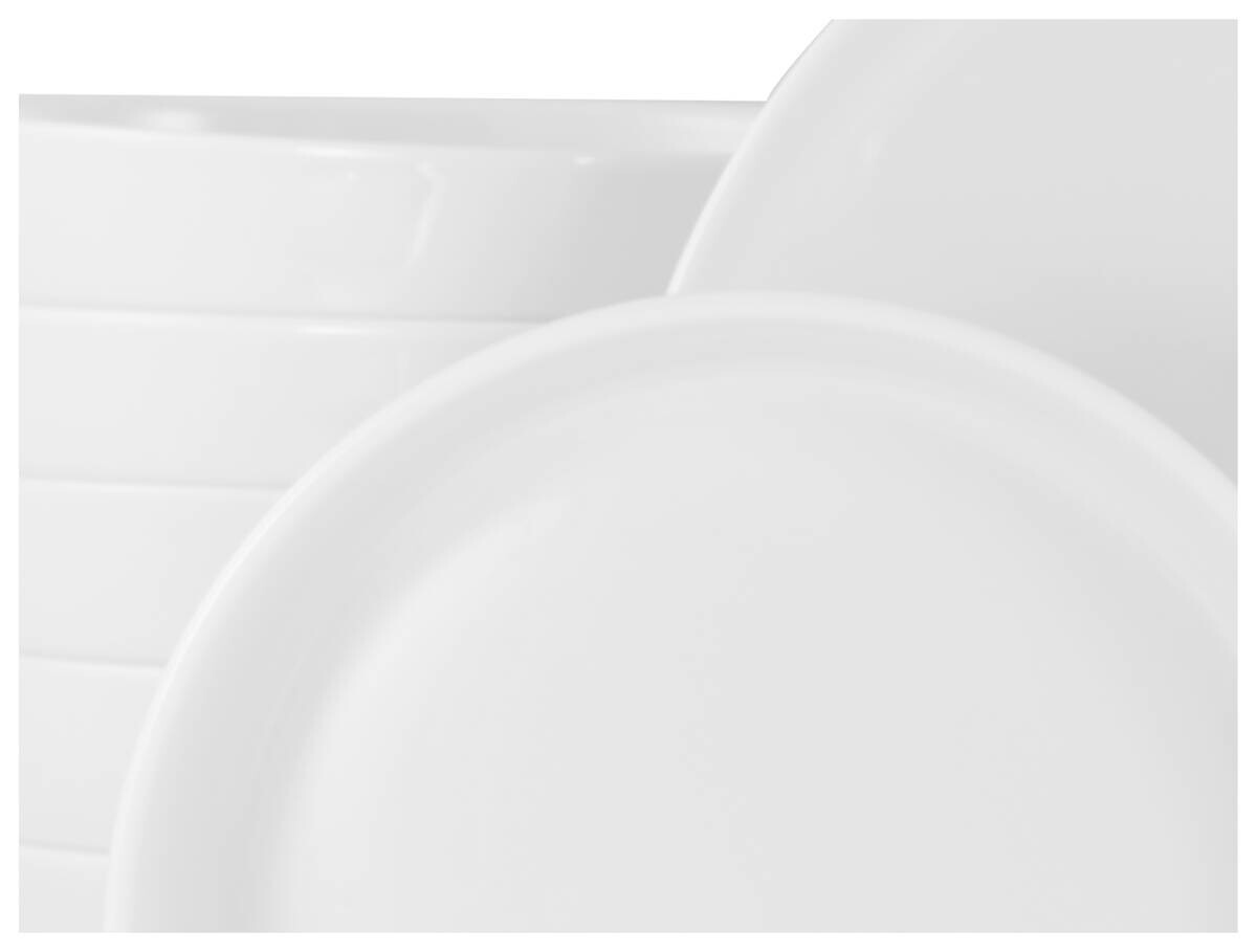 CreaTable Kombiservice Scandi weiß Porzellan 16 tlg.