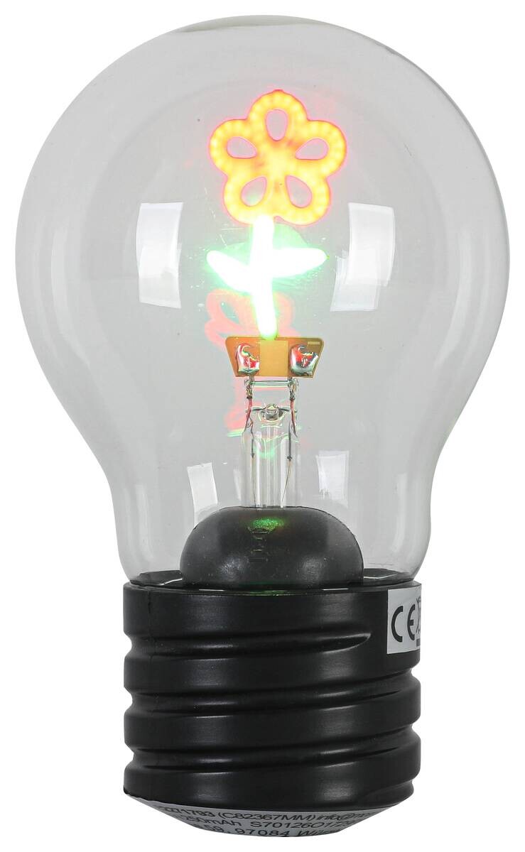 Nolo LED-Dekoleuchte Blume H/D: ca. 12x7 cm