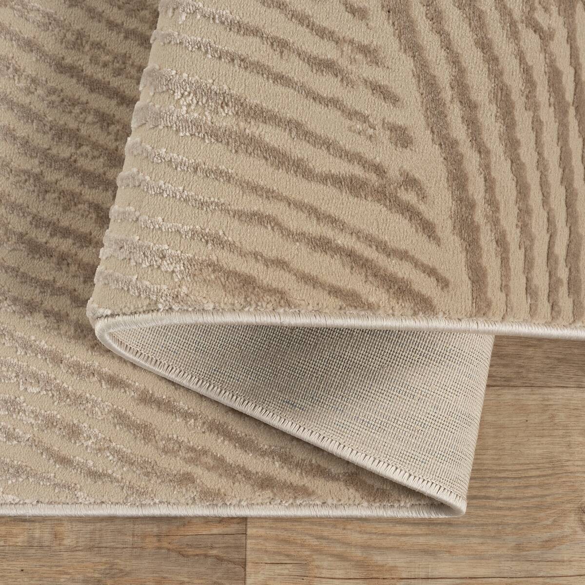 Sanat Kurzflorteppich HERA braun B/L: ca. 120x160 cm