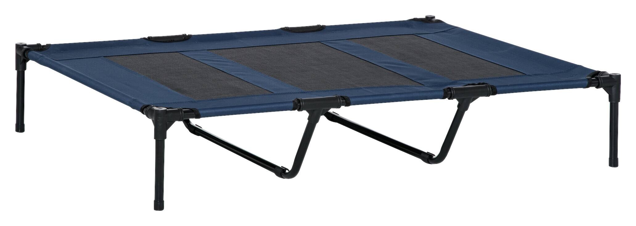 PawHut Hunde-Zubehör schwarz Edelstahl B/H/L: ca. 92x122x23 cm