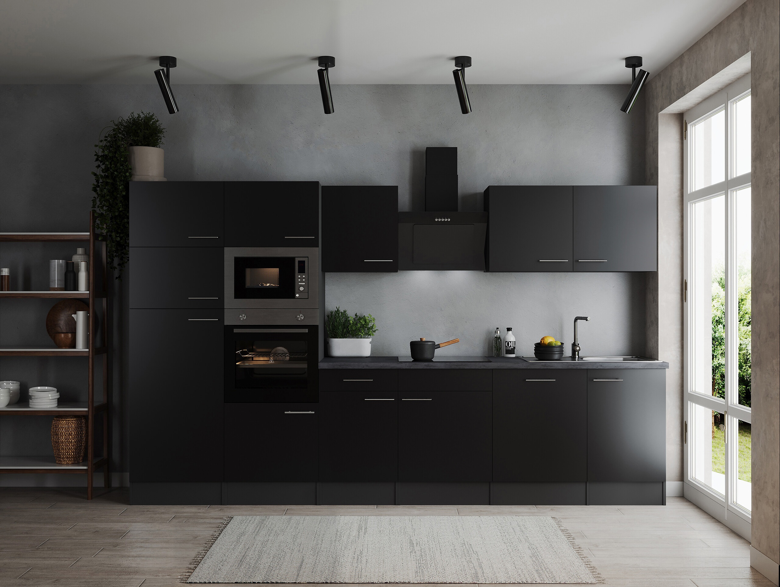 Küchenblock Oliver B/H/T: ca. 340x205x60 cm Küchenblock Oliver B/H/T: ca. 340x205x60 cm