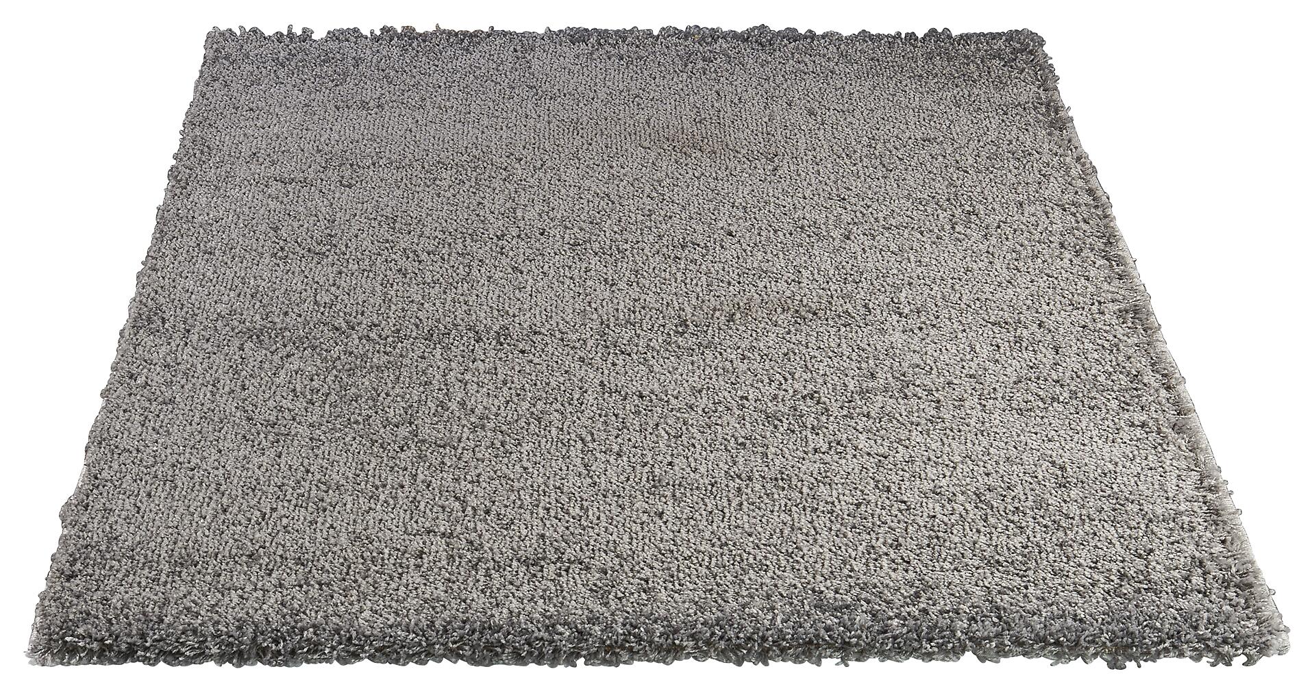 Hochflorteppich Smile grau B/L: ca. 160x230 cm