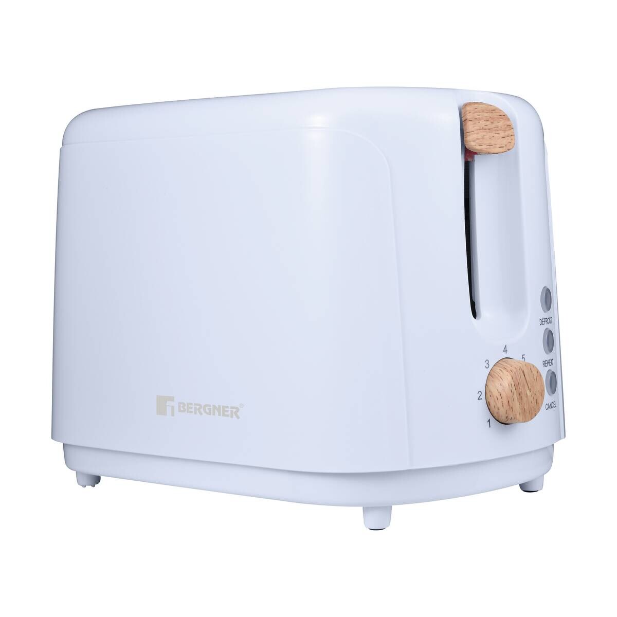 BERGNER Toaster weiß Kunststoff B/H/L: ca. 16x18,5x29,5 cm