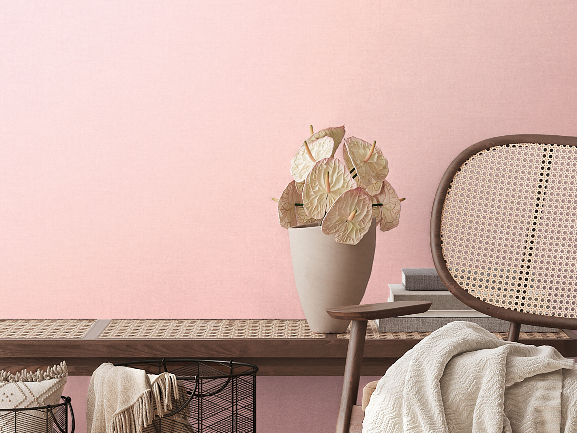 A.S.Creation Vliestapete rosa B/H/D: ca. 53x1005x8,5 cm