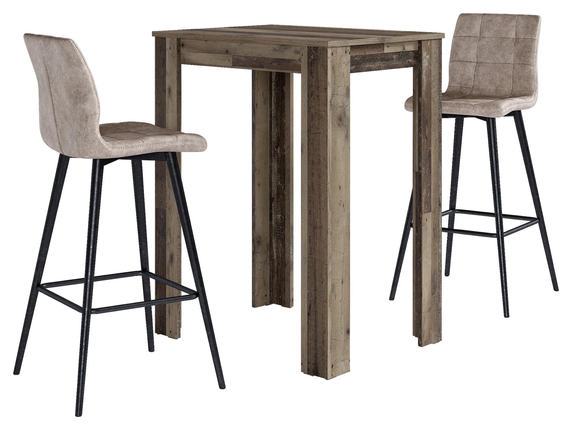 Bartisch NELE Eiche Old Wood Nachbildung Holzwerkstoff B/H/T: ca. 80x104x60 cm